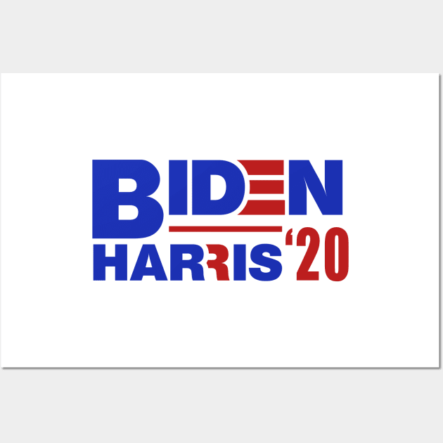 Biden Harris 2020 logo Wall Art by G! Zone